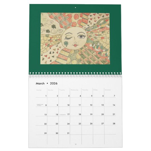 Calendrier 2025 (Mar 2026)