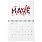 Calendrier 2025 (Feb 2027)