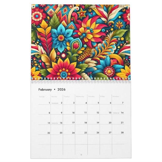 CALENDRIER 2025 (Feb 2026)