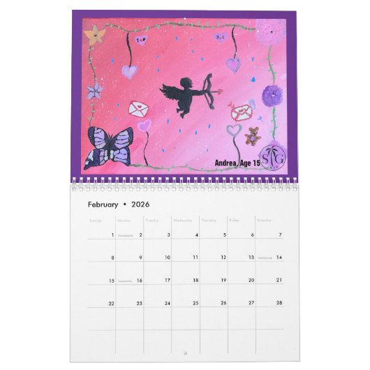 Calendrier 2025 (Feb 2026)