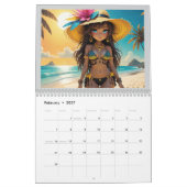 Calendrier 2025/26 Dollz 15 mois (Feb 2027)