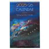 Calendrier 2025-26 - Peintures cosmiques (Protection)