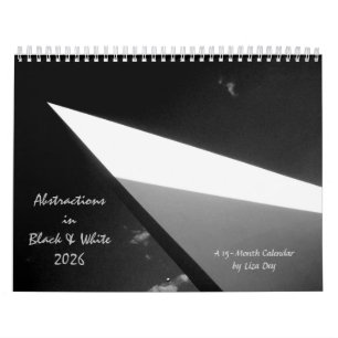 Calendrier 2025 'Abstractions in Black & White'