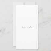 Calendrier 2025 Ajouter 1 Carte photo horizontal n (Dos)