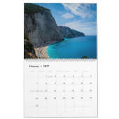 Calendrier 2025 amoureux des plages (Feb 2027)