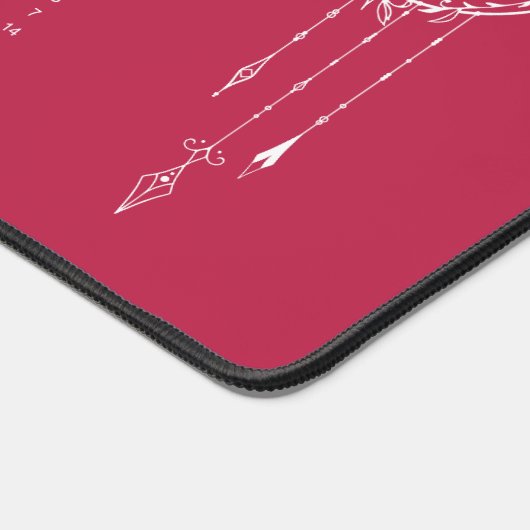 Calendrier 2025 Année complète Boho Dusty Rose Des (Coin)