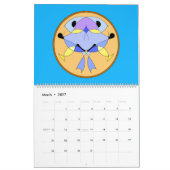 Calendrier 2025 - Art Abstrait (Mar 2027)