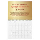 Calendrier 2025 avec Fête juive - De Purim À Hanoukka (Jan 2027)