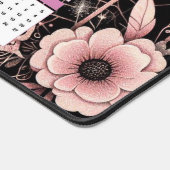 Calendrier 2025 avec fleurs et crânes (Coin)