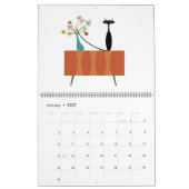 Calendrier 2025 avec MCM Cats (Jan 2027)