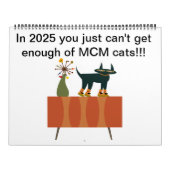 Calendrier 2025 avec MCM Cats (Protection)