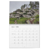 Calendrier 2025 avec photos nature (Mar 2026)