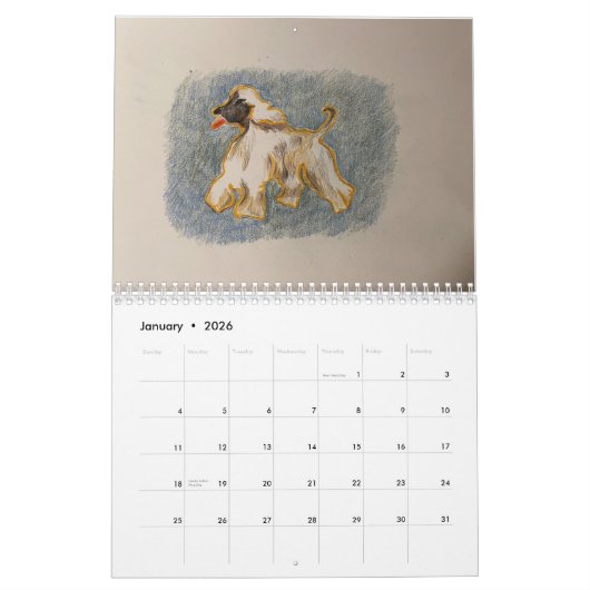 Calendrier 2025 Bassie et ses amis (Jan 2026)