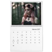 Calendrier 2025 Beautés Gothiques (Feb 2027)