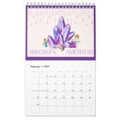 Calendrier 2025 BirthStone Calendario (Feb 2027)