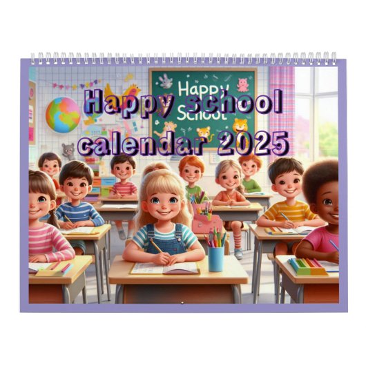Calendrier 2025 - Bonne école (Protection)