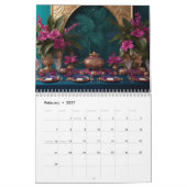 Calendrier 2025 Calendar tropical (Feb 2027)