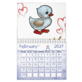 Calendrier 2025 Canard floral (Feb 2027)
