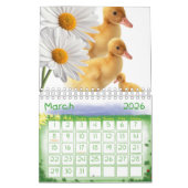 Calendrier 2025 Canards Daisy Floral (Mar 2026)