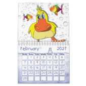 Calendrier 2025 Canards et poissons (Feb 2027)