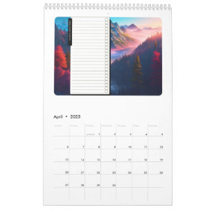 Calendrier 2025 Cartes anciennes & Montagnes