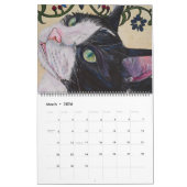 Calendrier 2025 Cat Artist Series Calendar second version (Mar 2026)
