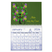 Calendrier 2025 Cat Kitten irlandais (Jan 2026)