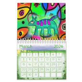 Calendrier 2025 Cat Kitten Whimsical (Mar 2026)