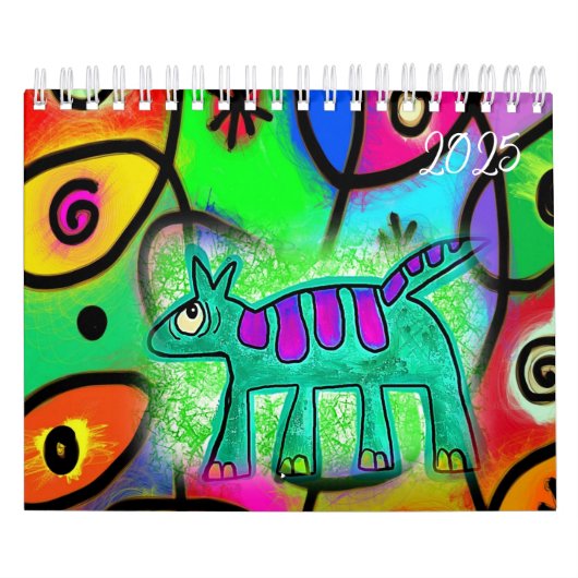 Calendrier 2025 Cat Kitten Whimsical (Protection)