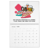 Calendrier 2025 Chaque année Personnalisable PICKLEBALL (Jan 2026)