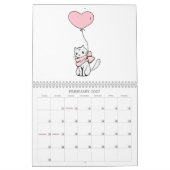 Calendrier 2025 Chats (Feb 2027)