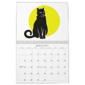 Calendrier 2025 Chats (Mar 2027)