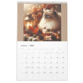 Calendrier 2025 Chats Animaux amusants (Jan 2026)