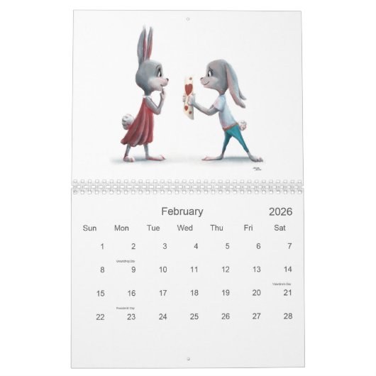 Calendrier 2025 "Danse" de Monika Marzec (Feb 2026)