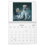 Calendrier 2025 "Danse" de Monika Marzec (Jan 2026)