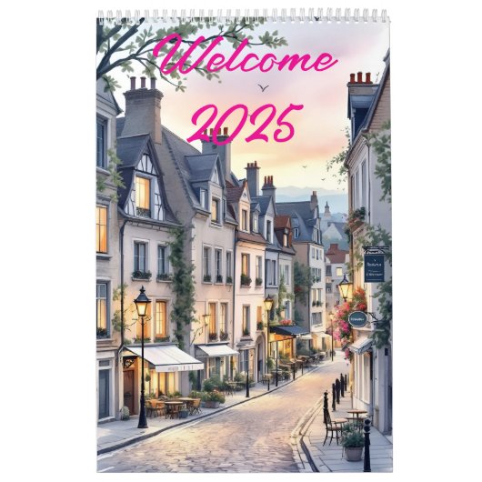 Calendrier 2025 de bienvenue (Protection)