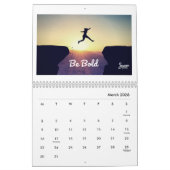 Calendrier 2025 de deux pages (Mar 2026)