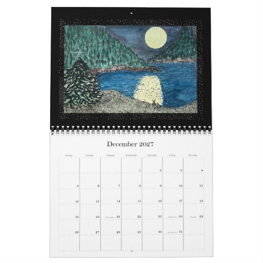 Calendrier 2025 de la collection Whimslee (Dec 2027)