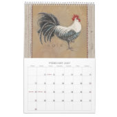 Calendrier 2025 des coqs des fermes (Feb 2027)