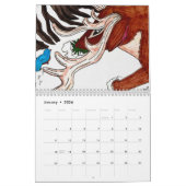 Calendrier 2025 des dessins originaux (Jan 2026)