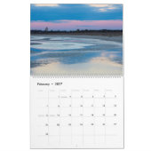 Calendrier 2025 du Delaware côtier (Feb 2027)