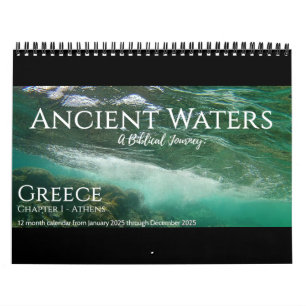 Calendrier 2025 Eaux Anciennes : Un Voyage Biblique Ch. 1