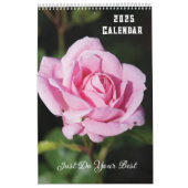 Calendrier 2025 Faites vos meilleures fleurs (Protection)