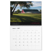 Calendrier 2025 - Fermes, champs et cours d'eau (Mar 2027)