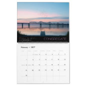 Calendrier 2025 - Fermes, champs et cours d'eau (Feb 2027)