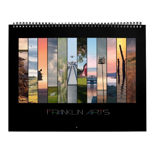 Calendrier 2025 - Fermes, champs et cours d'eau (Protection)