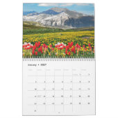 Calendrier 2025 Fleurs classées 3 (Jan 2027)
