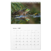 Calendrier 2025 Frog One Page Wall Calendar (Jan 2027)