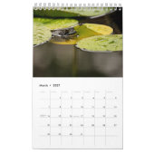 Calendrier 2025 Frog One Page Wall Calendar (Mar 2027)