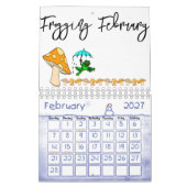 Calendrier 2025 Frogging Frogging Champignons (Feb 2027)
